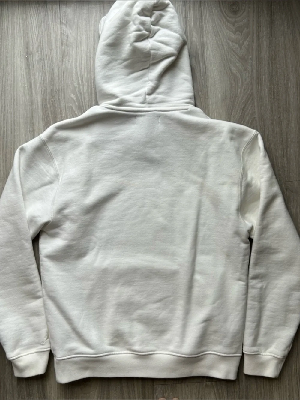 Jordan Heavyweight Wordmark Hoodie in Classic White (Small)